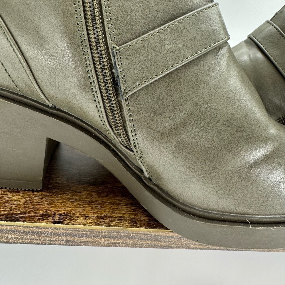 Monica Elditas Buckle Ankle Boots – Size 9.5 - Picture 8 of 11